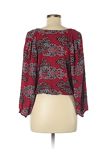 Truelight U.S.A. Long Sleeve Blouse (view 2)