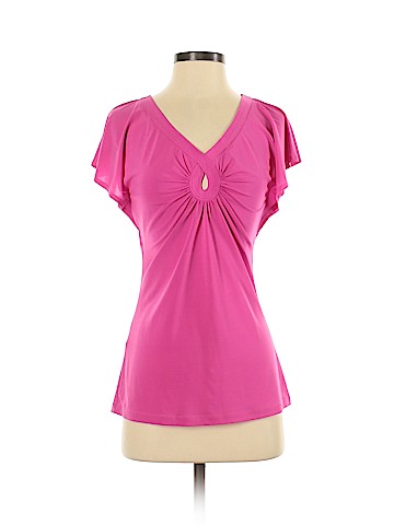 BCBGMAXAZRIA Short Sleeve Top (view 1)