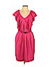 H&M 100% Polyester Pink Casual Dress Size 14 - photo 1