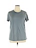 Danskin Now Gray Active T-Shirt Size XL - photo 1