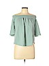 Elodie Teal Short Sleeve Top Size M - photo 1
