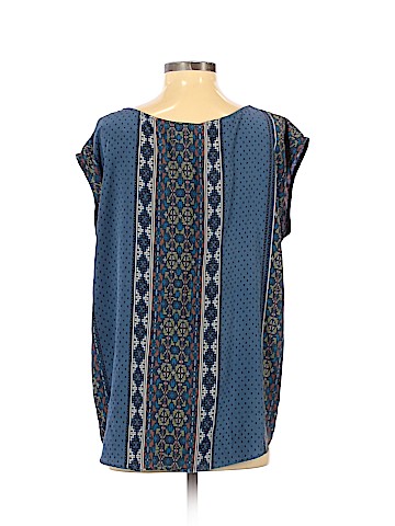 Tt by Tiffany Saidnia Short Sleeve Silk Top (view 2)