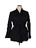 Cynthia Rowley TJX 100% Linen Black Jacket Size XL - photo 1