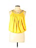 MICHAEL Michael Kors Yellow Sleeveless Top Size S - photo 1