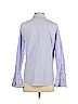 Classiques Entier 100% Cotton Blue Long Sleeve Button-Down Shirt Size XS - photo 2