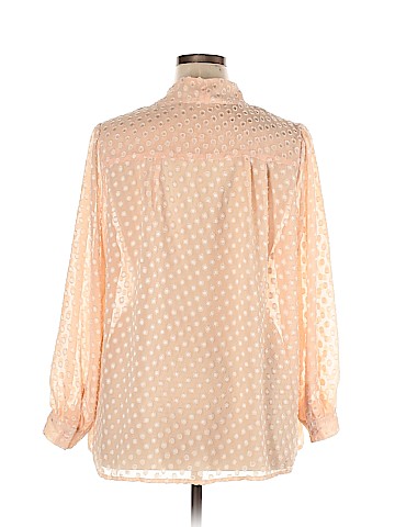 Linea by Louis Dell'Olia Long Sleeve Blouse (view 2)