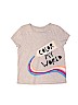 Gymboree 100% Cotton Silver Short Sleeve T-Shirt Size 4 - photo 1