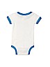 Nordstrom 100% Cotton White Short Sleeve Onesie Size Newborn - photo 2