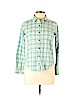 Pendleton 100% Cotton Blue Long Sleeve Button-Down Shirt Size S (petite) - photo 1