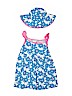 Gerber 100% Cotton Floral Blue Dress Size 5T - photo 1
