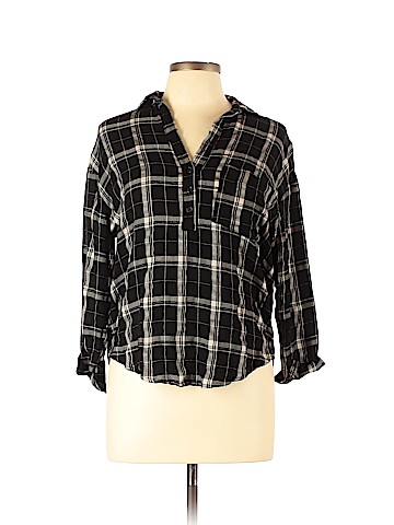 Lush 3/4 Sleeve Henley (view 1)