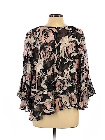 Alex Evenings Long Sleeve Blouse (view 2)