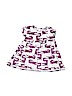 Tea 100% Cotton Print Purple Dress Size 9-12 mo - photo 1