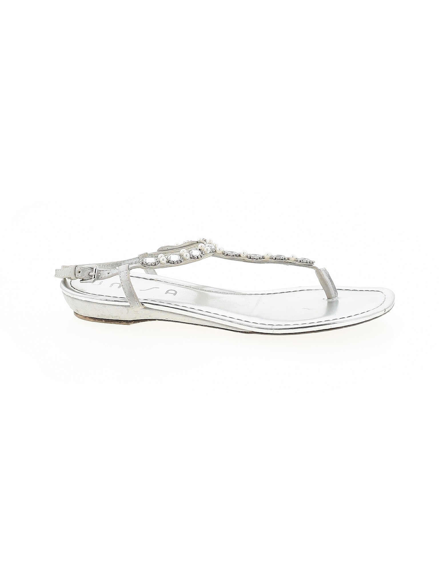 unisa white sandals