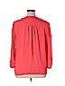 Vanessa Virginia 100% Polyester Pink Long Sleeve Blouse Size 16 - photo 2