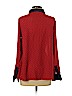 Free People 100% Polyester Red Long Sleeve Blouse Size XS - photo 2