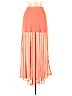 Forever 21 100% Polyester Orange Casual Skirt Size S - photo 1