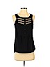 Princess Vera Wang 100% Polyester Black Sleeveless Blouse Size S - photo 1