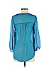 Kelly Renee 100% Polyester Blue 3/4 Sleeve Blouse Size S - photo 2