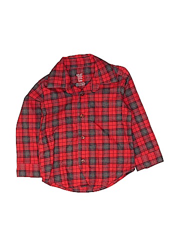 Carter's Long Sleeve Button-Down Shirt (view 1)