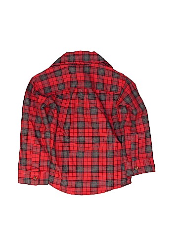 Carter's Long Sleeve Button-Down Shirt (view 2)