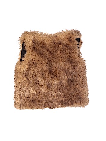 Starting Out Faux Fur Vest (view 2)