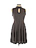 Ginger G. Gray Casual Dress Size L - photo 1