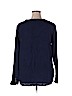 Old Navy 100% Viscose Blue Long Sleeve Blouse Size XL - photo 2