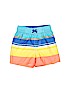 OshKosh B'gosh 100% Polyester Stripes Blue Board Shorts 3-6 MO / 6 MO - photo 1