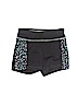 Justice Solid Black Athletic Shorts Size 7 - photo 1