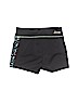 Justice Solid Black Athletic Shorts Size 7 - photo 2
