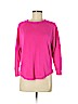 Sweet Romeo 100% Acrylic Pink Pullover Sweater Size M - photo 1