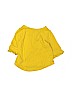 Baby Gap 100% Cotton Solid Yellow Short Sleeve Top Size 18-24 mo - photo 2