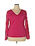Ann Taylor Pink Long Sleeve Top Size XXL - photo 1