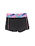 Justice Tie-dye Graphic Black Athletic Shorts Size 6 - photo 1