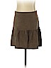 ALLSAINTS 100% Leather Brown Leather Skirt Size 2 - photo 2