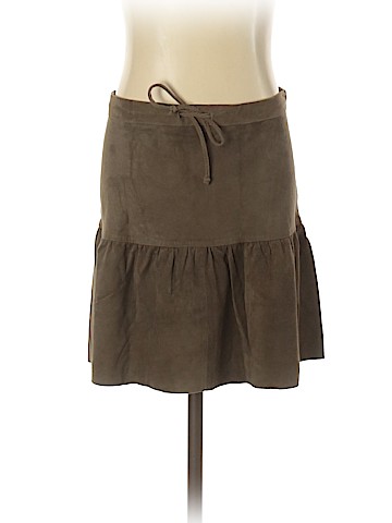 ALLSAINTS Leather Skirt (view 1)