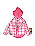 Lee 100% Cotton Pink Long Sleeve Button-Down Shirt 9-12 MO / 12 MO - photo 1