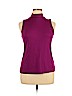Express Purple Sleeveless Blouse Size XL - photo 1