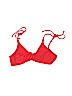 Topshop 100% Polyester Red Swimsuit Top Size 6 - photo 1