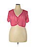 Maggie Barnes Pink Shrug Size 20 - photo 1