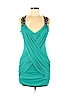 BCBGMAXAZRIA Green Cocktail Dress Size S - photo 1