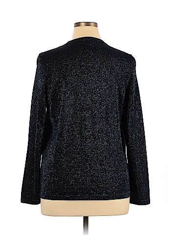 NY Collection Long Sleeve Top (view 2)