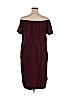 ASOS 100% Cotton Burgundy Casual Dress Size 16 - photo 2