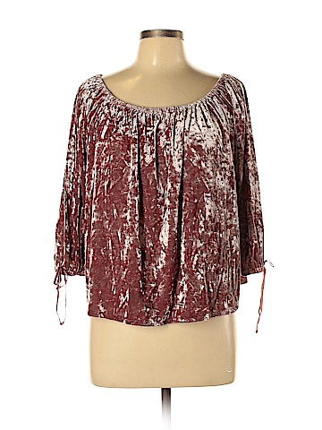 American Eagle Outfitters 3/4 Sleeve Blouse (view 1)