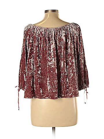 American Eagle Outfitters 3/4 Sleeve Blouse (view 2)