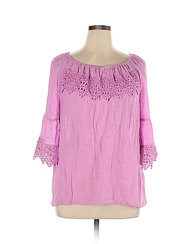 C established 1946 3/4 Sleeve Blouse (view 1)