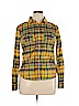 Aeropostale 100% Cotton Yellow Long Sleeve Button-Down Shirt Size XL - photo 1