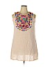 Velzera Pink Sleeveless Blouse Size 2X - photo 1