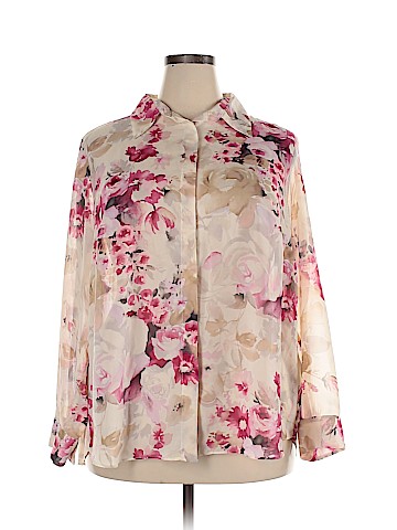 Chaps Long Sleeve Blouse (view 1)